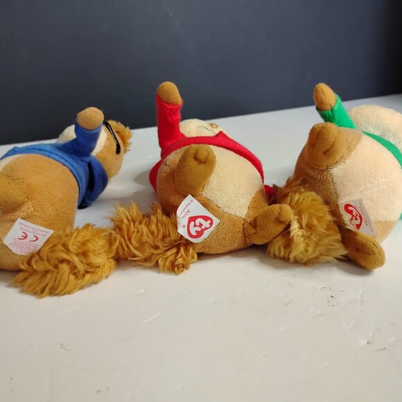TY Alvin & The Chipmunks Alvin Simon & Theodore TY Beanie Baby Plushes - Picture 7 of 9